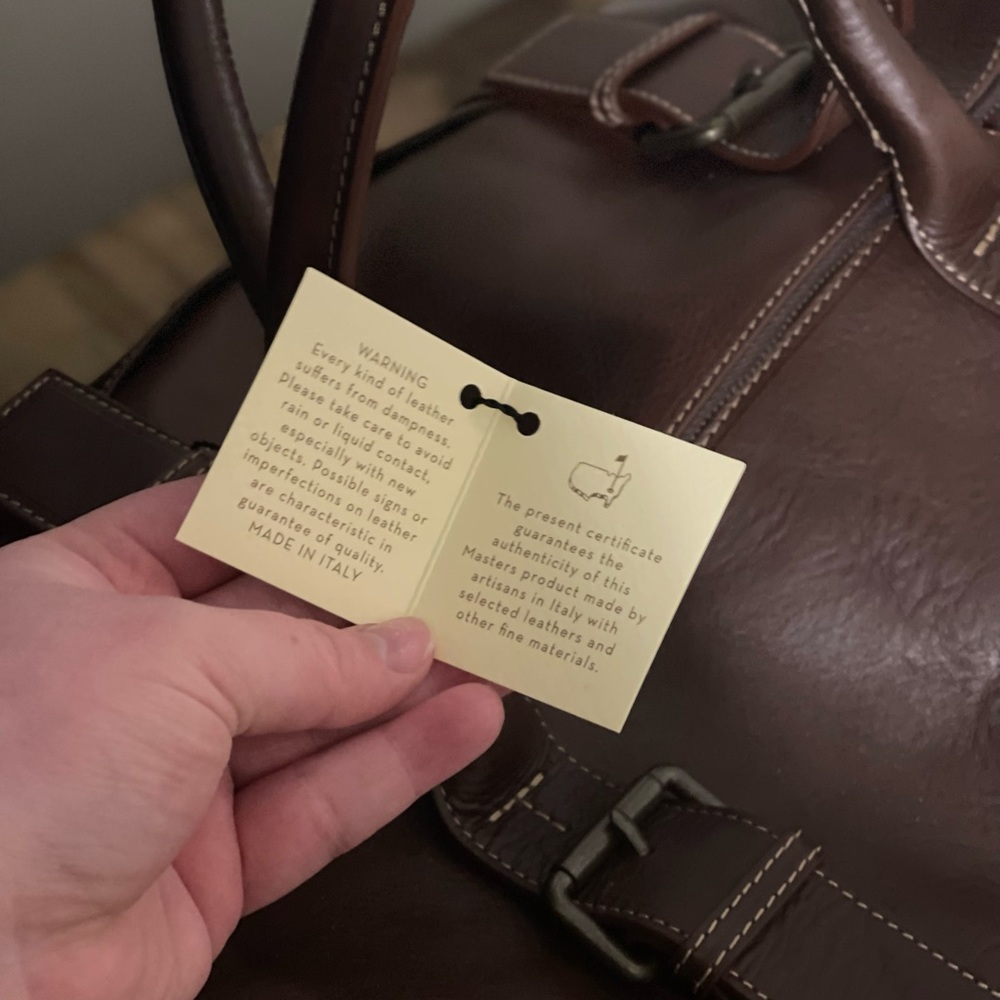 Master Italian leather bag - Picture 7 of 11
